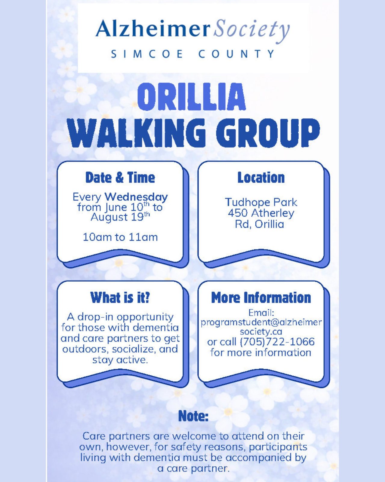 Alz Orillia Walking Group (1)